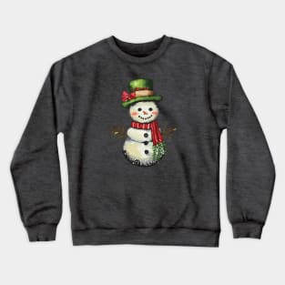 Country Snowman Crewneck Sweatshirt